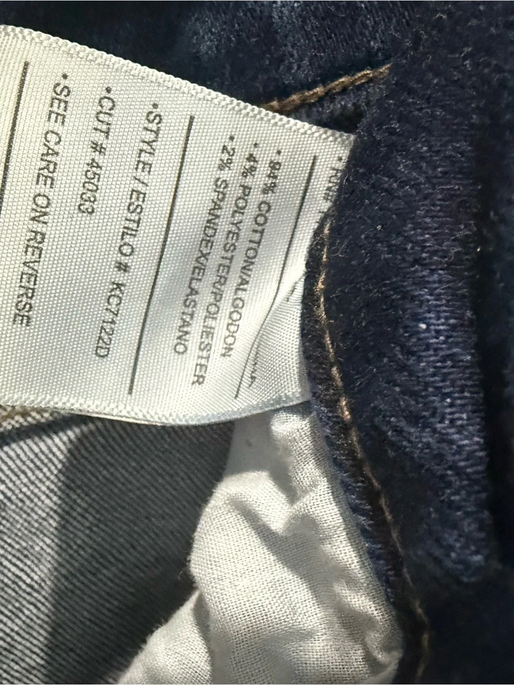 KanCan Dark Blue Ankle Skinny Jeans